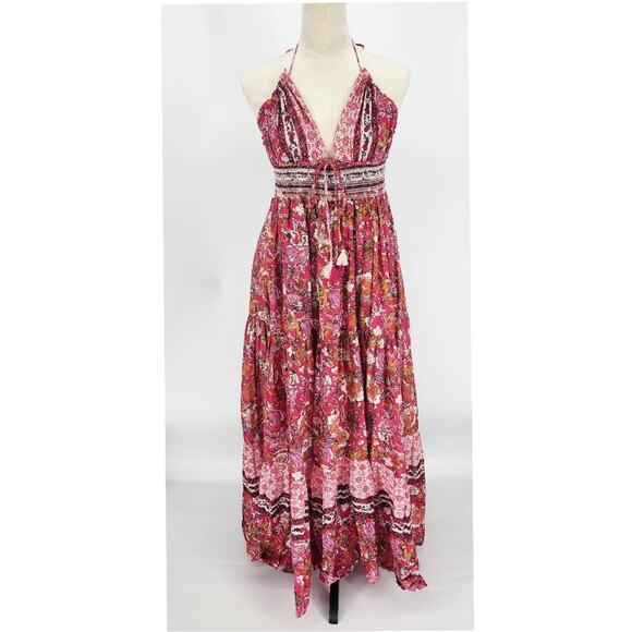NWT Free People Real Love Maxi Dress Boho Flowy Summer Size XL - Picture 2 of 8